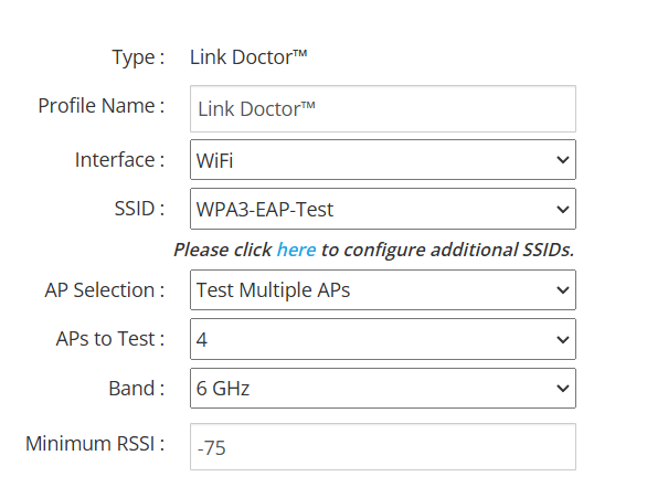 6GHz Network Testing | Wyebot Docs
